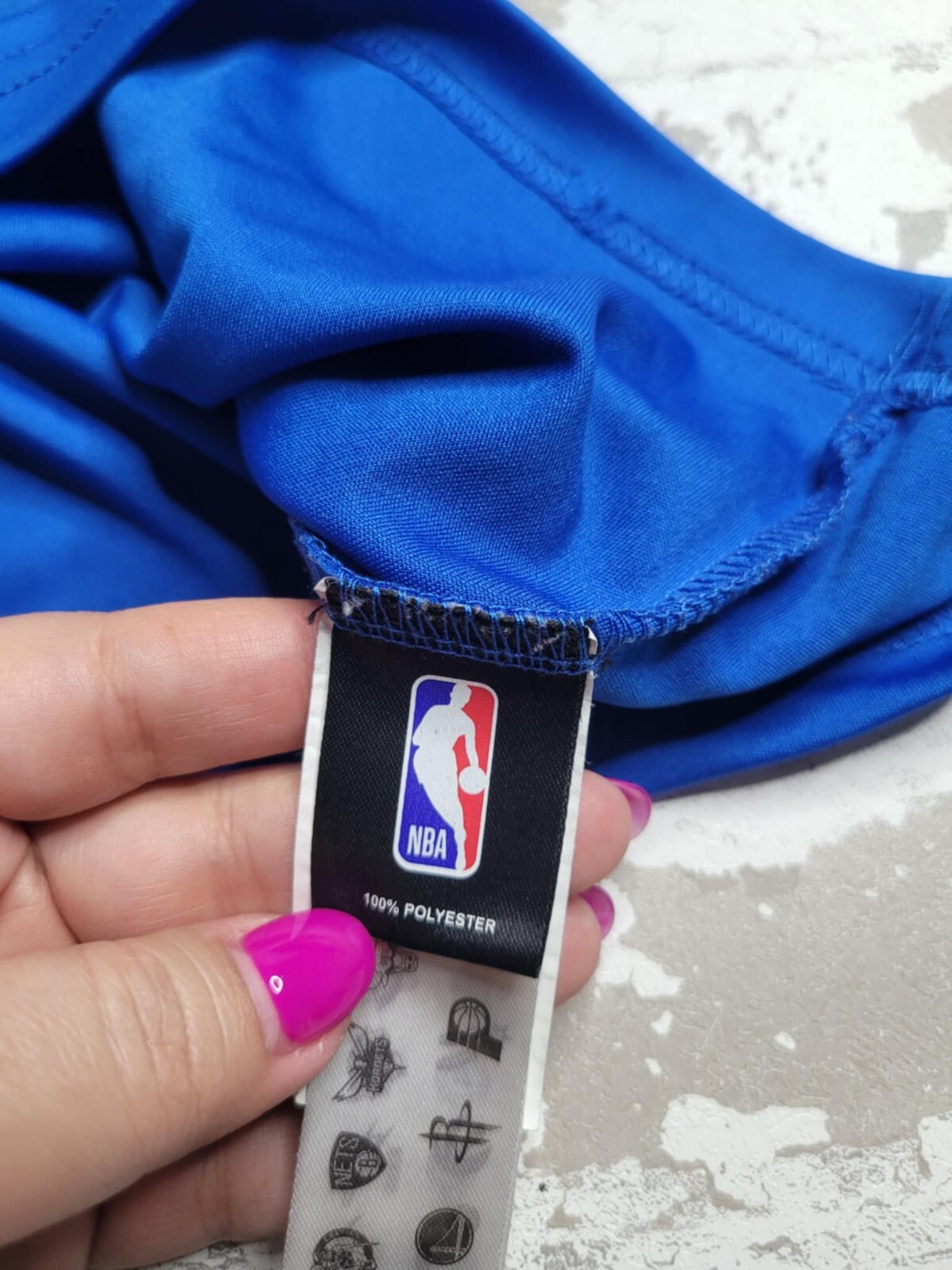 NBA Ultra Game 1/4 Zip Dallas Mavericks Pullover Men’s Large Blue Basketball