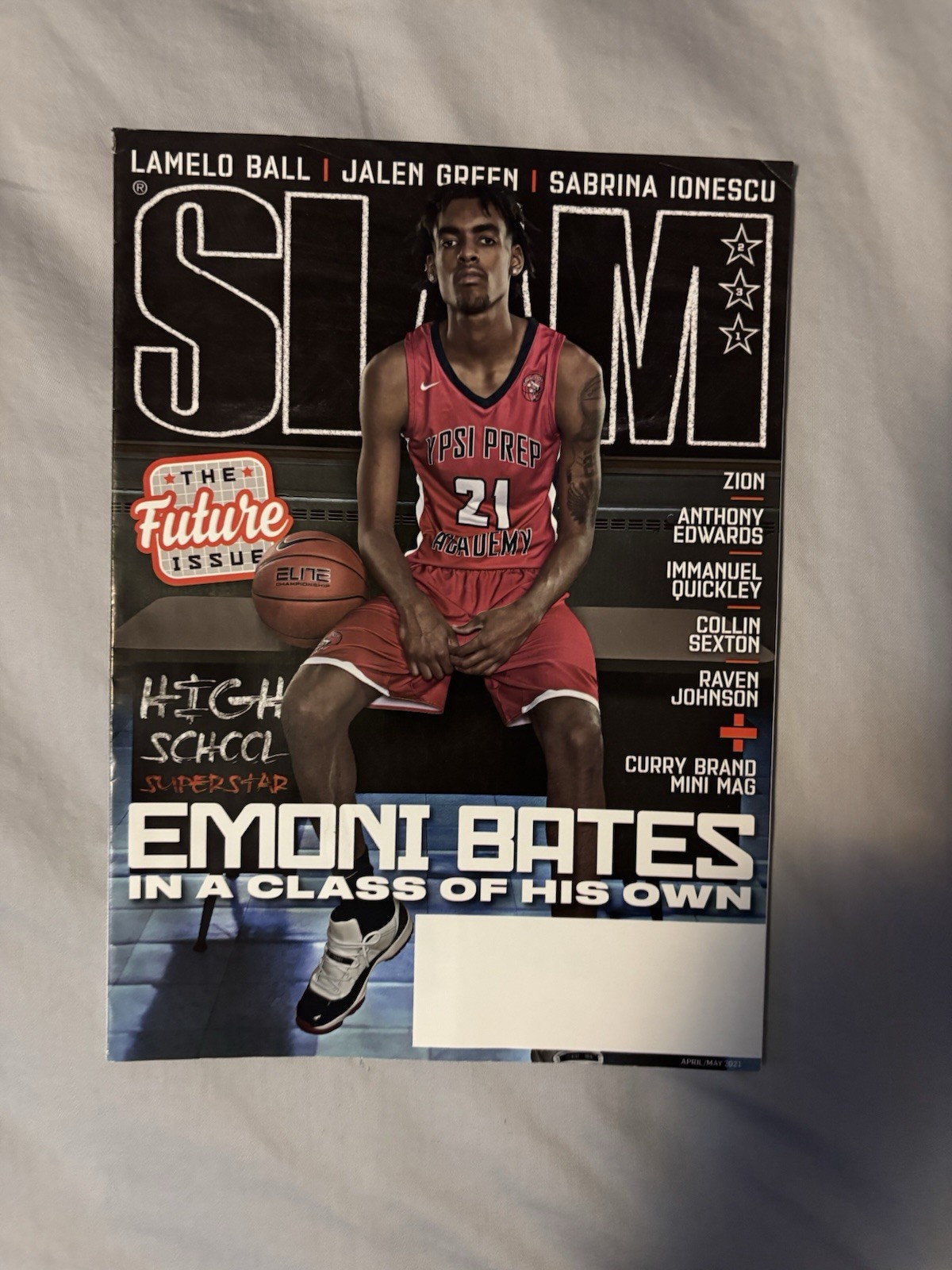7 – SLAM BASKETBALL MAGAZINES 2021-2023,POSTERS IN EACH,NICE buyer pays shipping