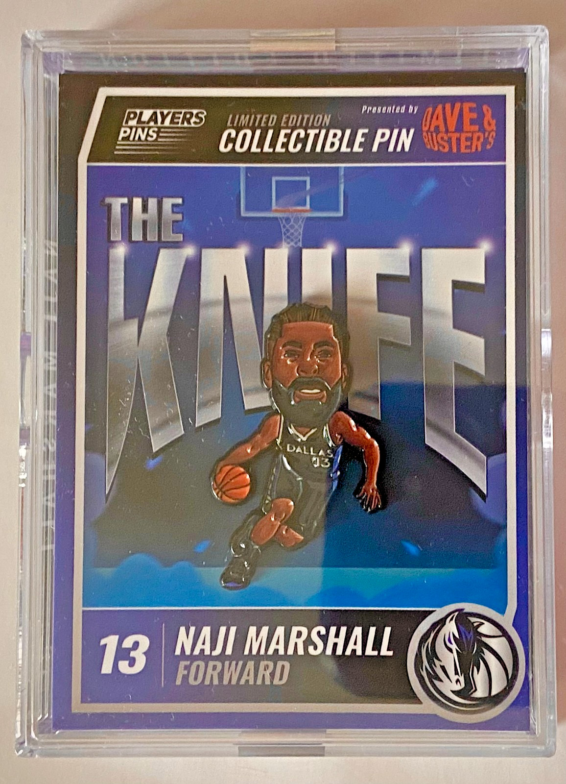 2025-26 Dallas Mavericks Collectible Players Pin Night Complete Set LE /5000