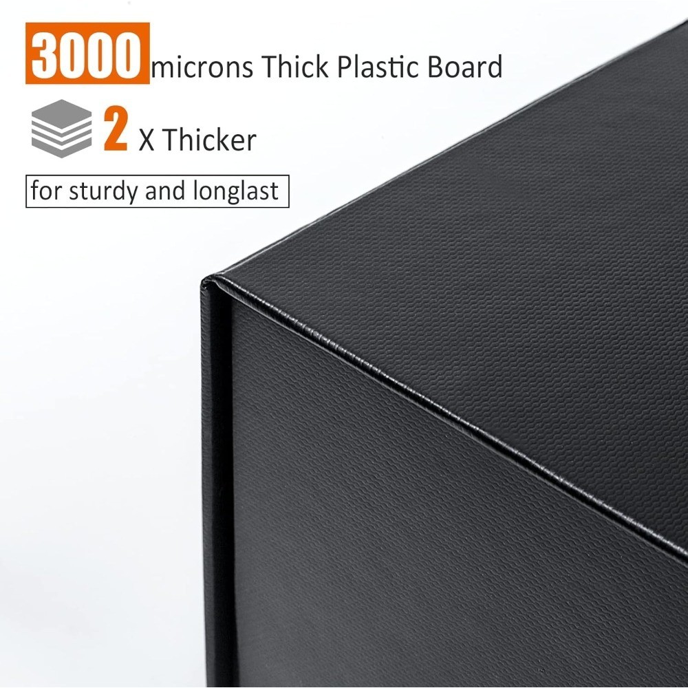 Graded Card Storage Box Holder for PSA Slabs Secure Trading Card Container Case
