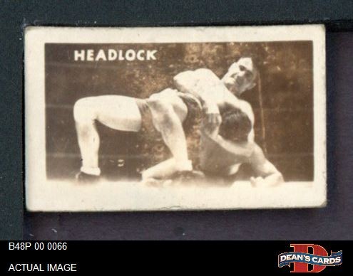 1948 Topps Magic Photo #6 Headlock T General Sports 4 – VG/EX