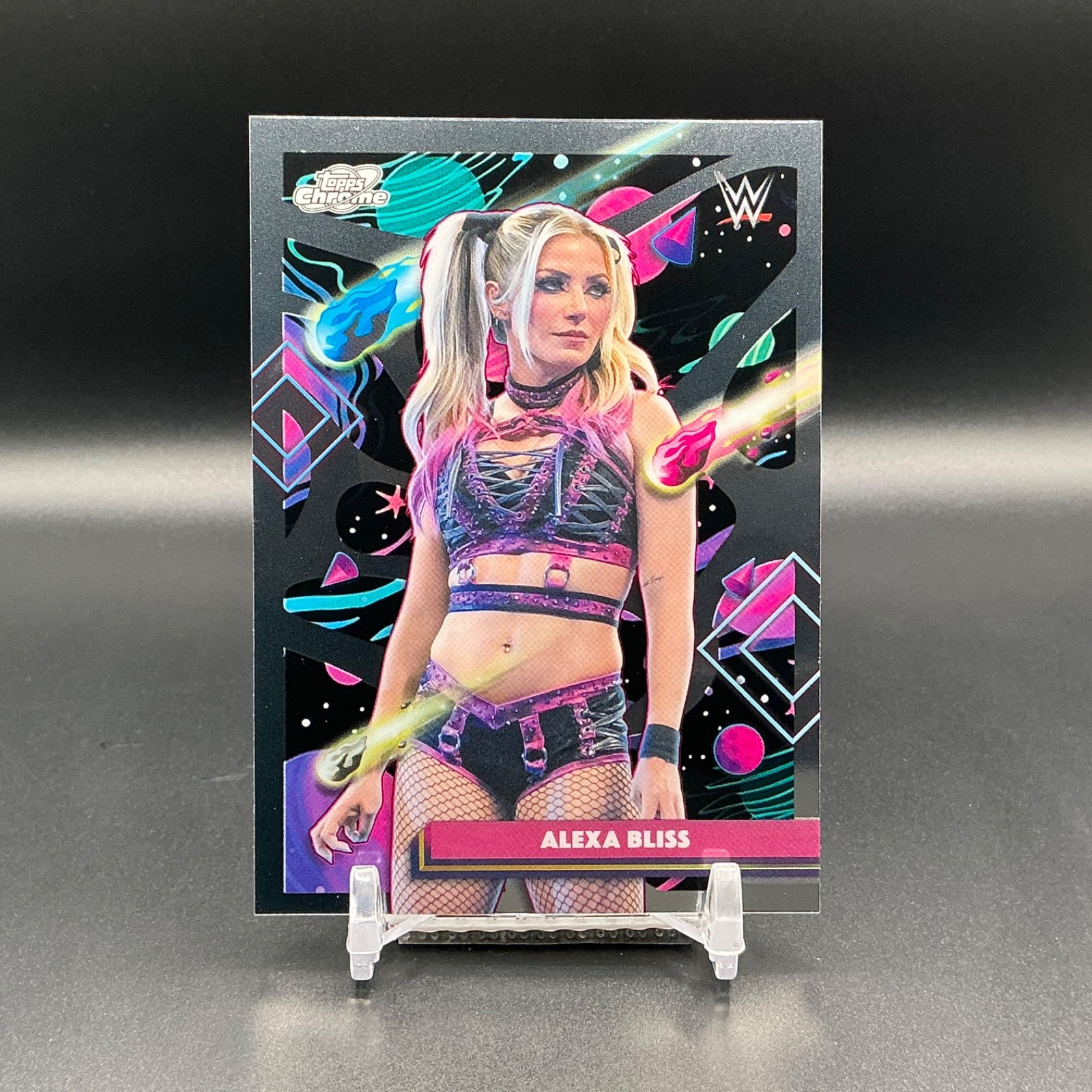 ALEXA BLISS SmackDown 2026 Topps Cosmic Chrome WWE Wrestling #150