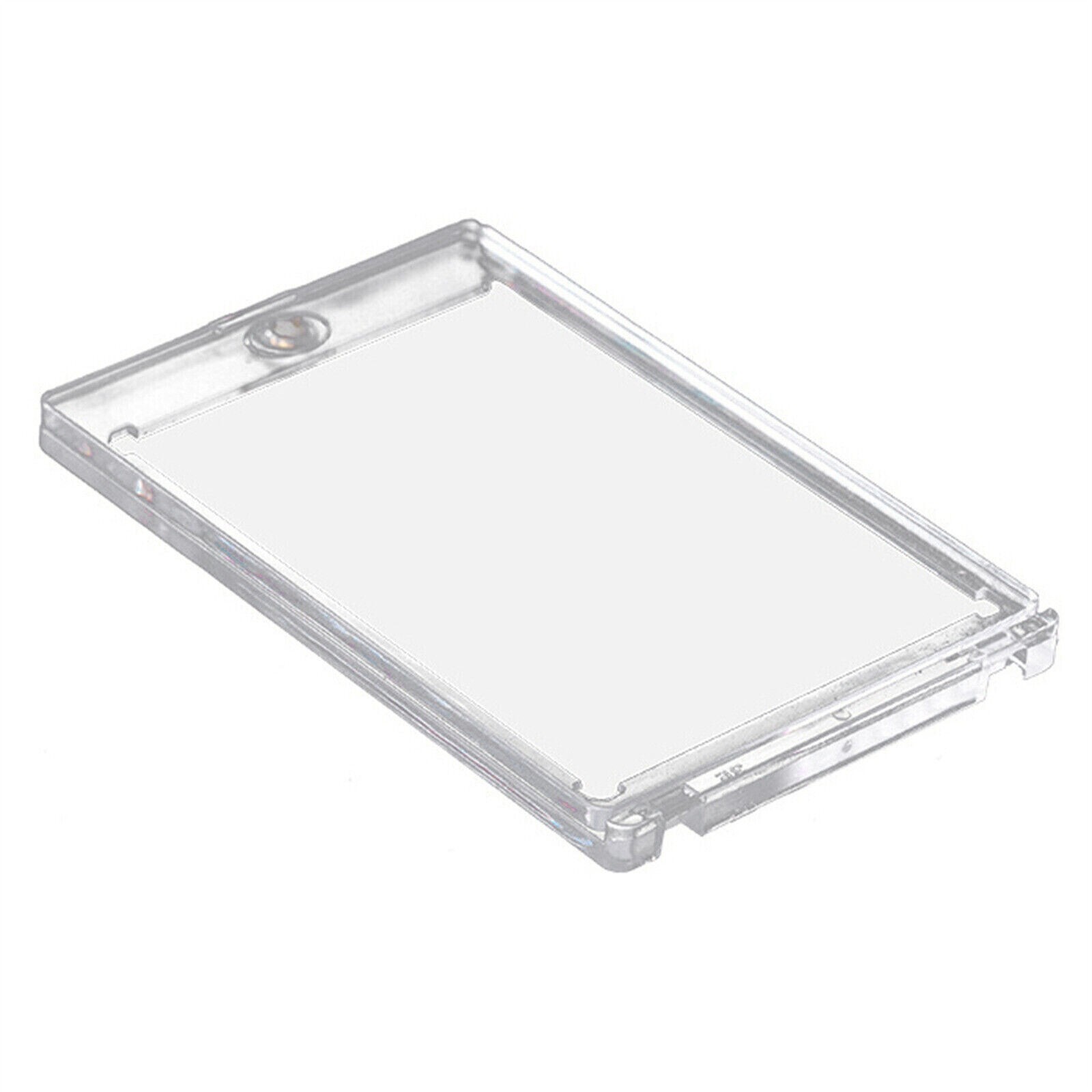 50 Pack Magnetic Trading Sports Card Holders 35pt One-Touch Hard UV Protection