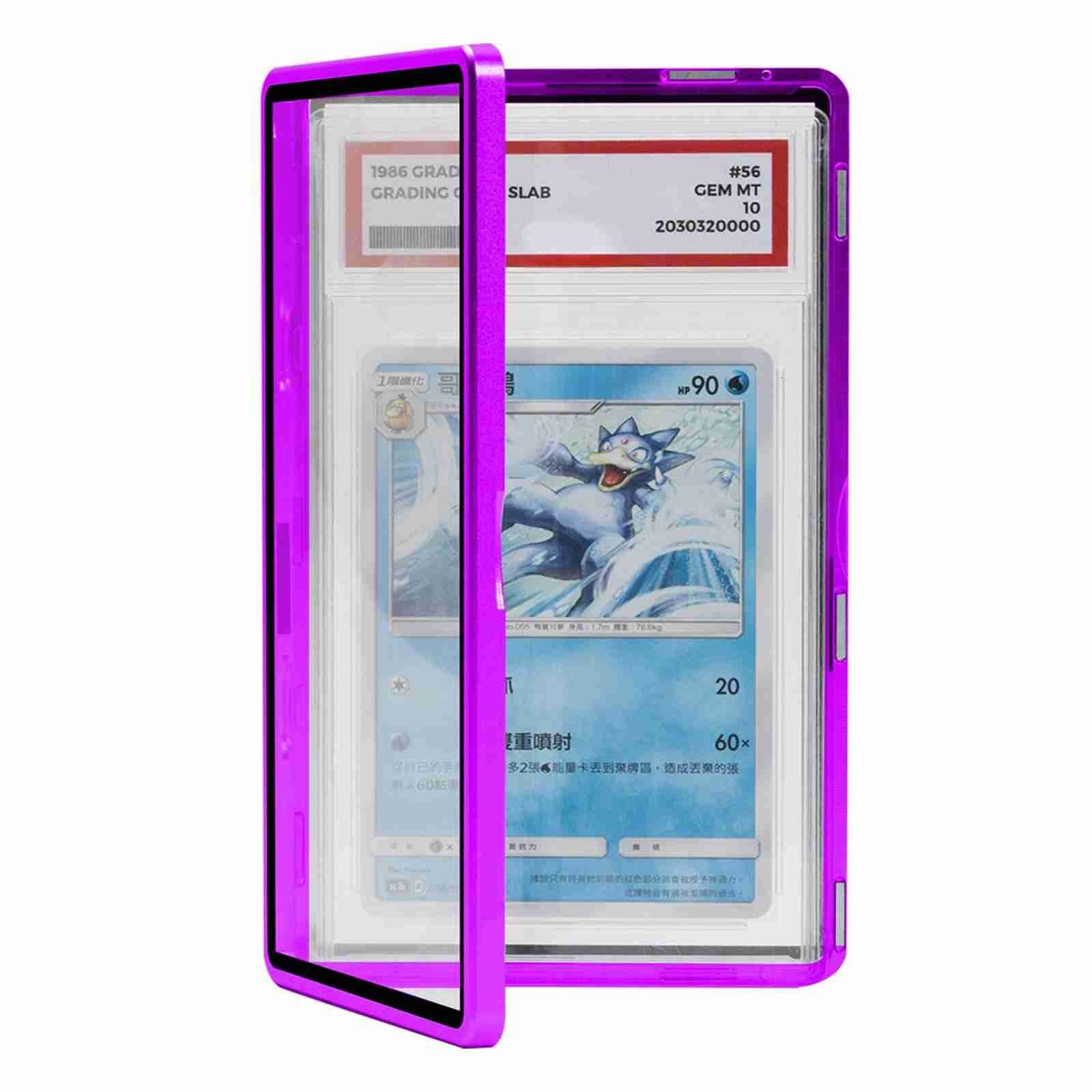 for PSA/CGC/BGS Slab Graded Trading Cards Protector Holder Magnetic Case Display