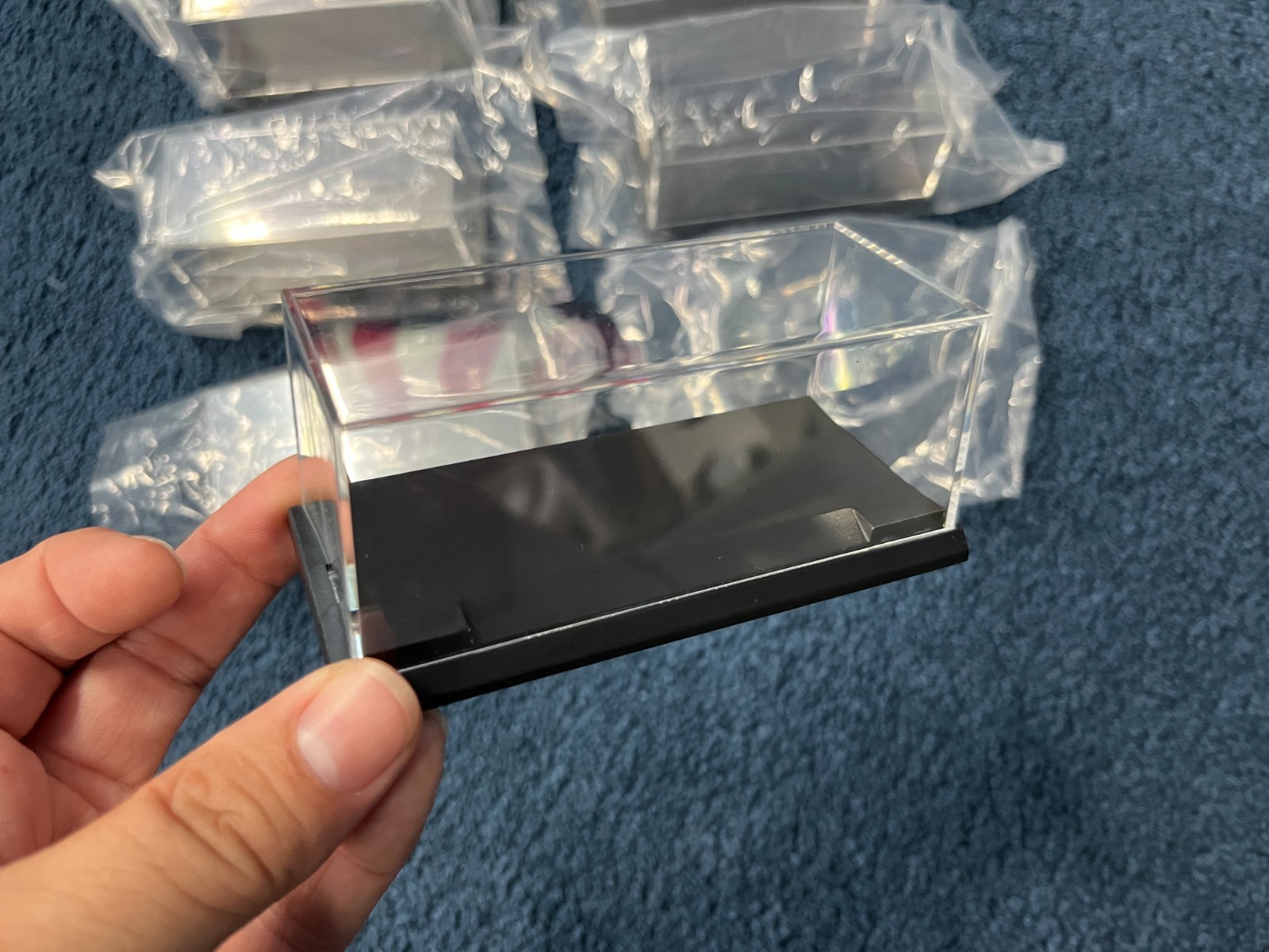 1/64 Scale Single Acrylic Diecast Car Display Case – 4.25” x 1.75” x 2″ E5