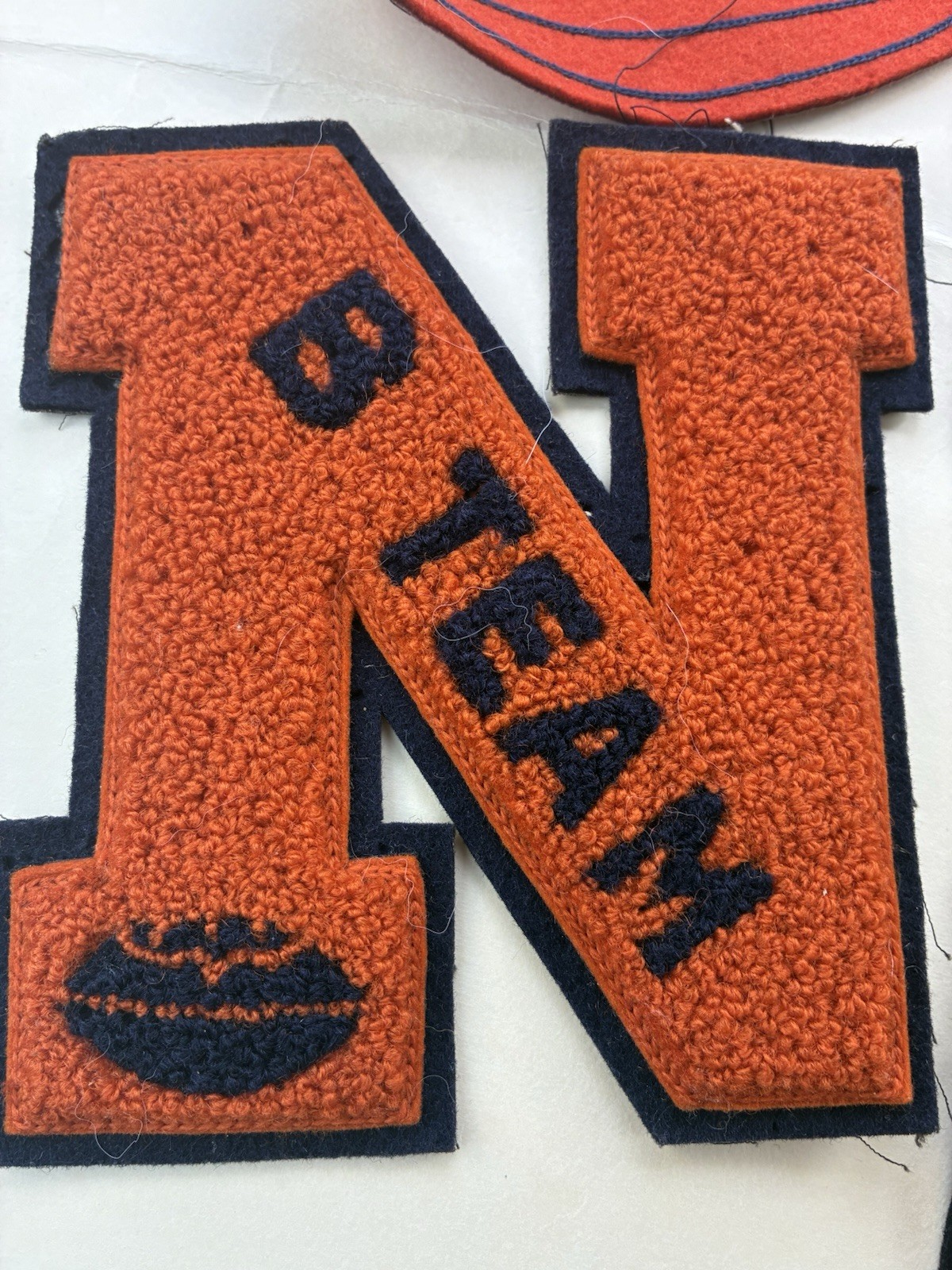Vintage 1940s High School Letterman’s Patches plus Vintage HS Certificate