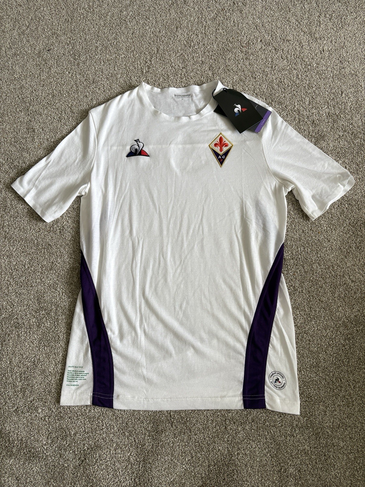Le Coq Sportif Fiorentina 2018-19 AwayFootball Shirt