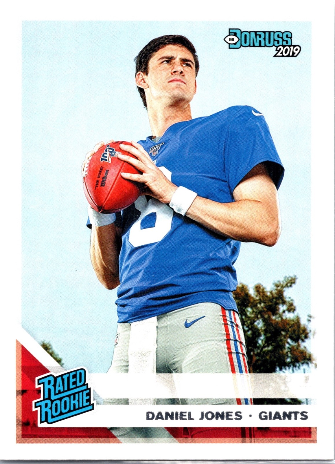 2019 Panini Donruss – Rated Rookie Daniel Jones #304 (RC)