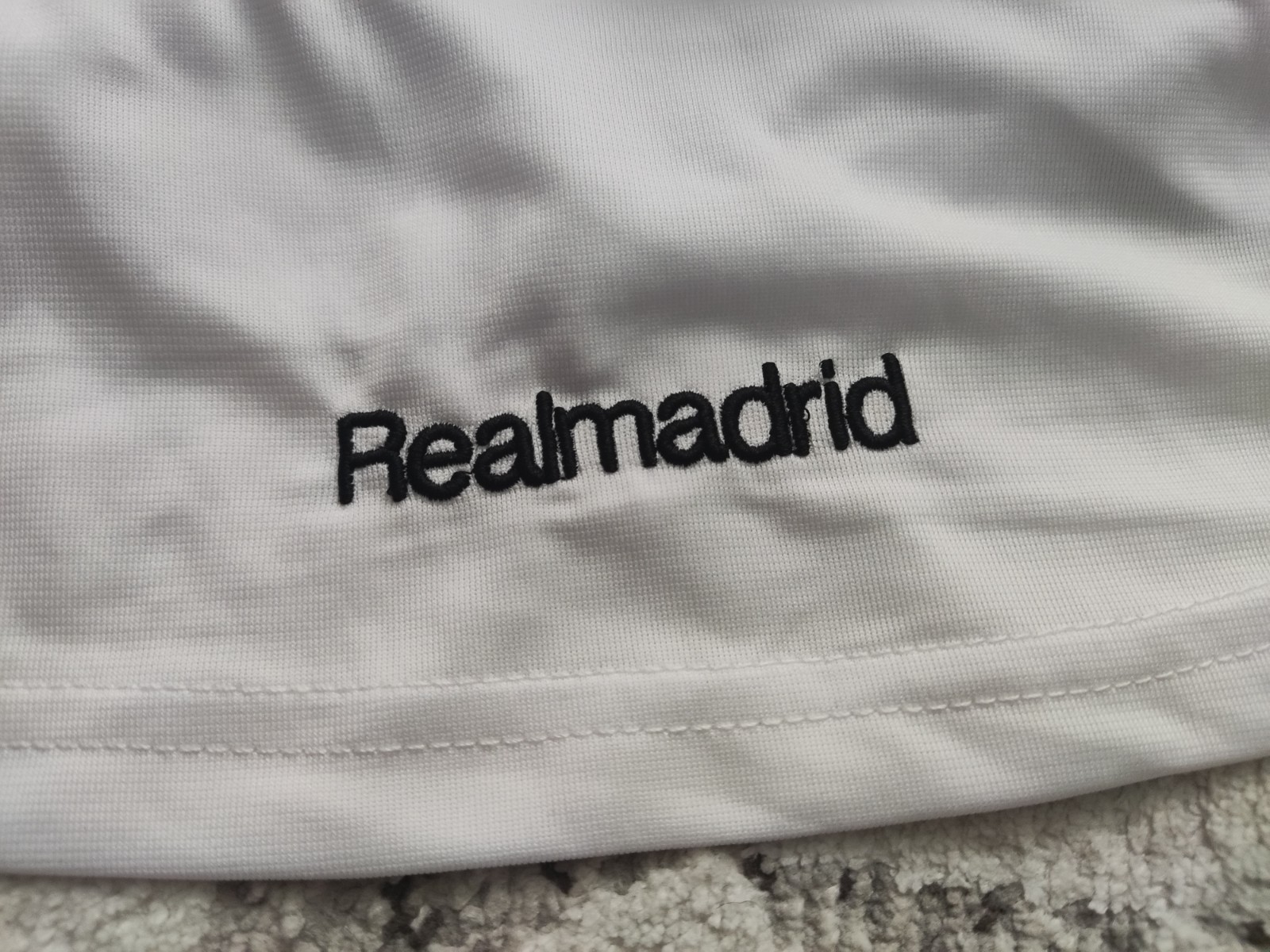 Real Madrid 2005/2006 Champions League #9 Ronaldo jersey adidas white XL
