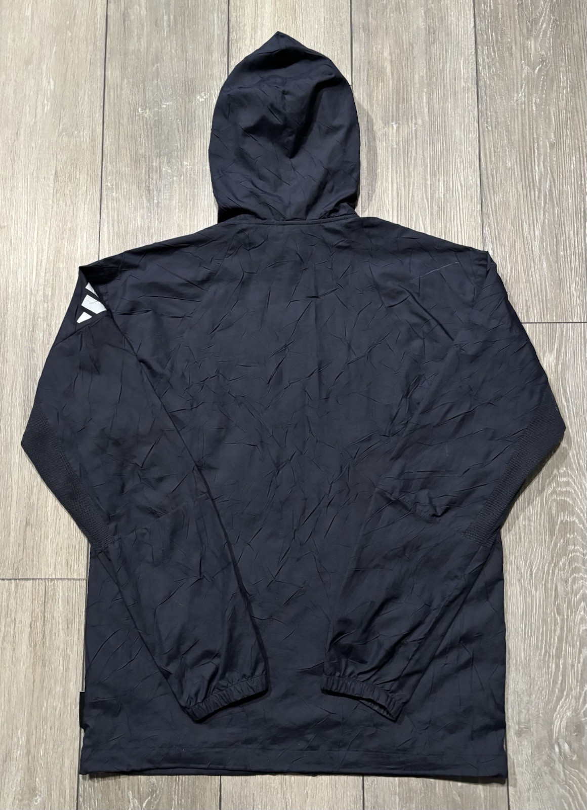 Adidas Sporting Kansas City Soccer Full Zip Windbreaker. Mens L. See Details!