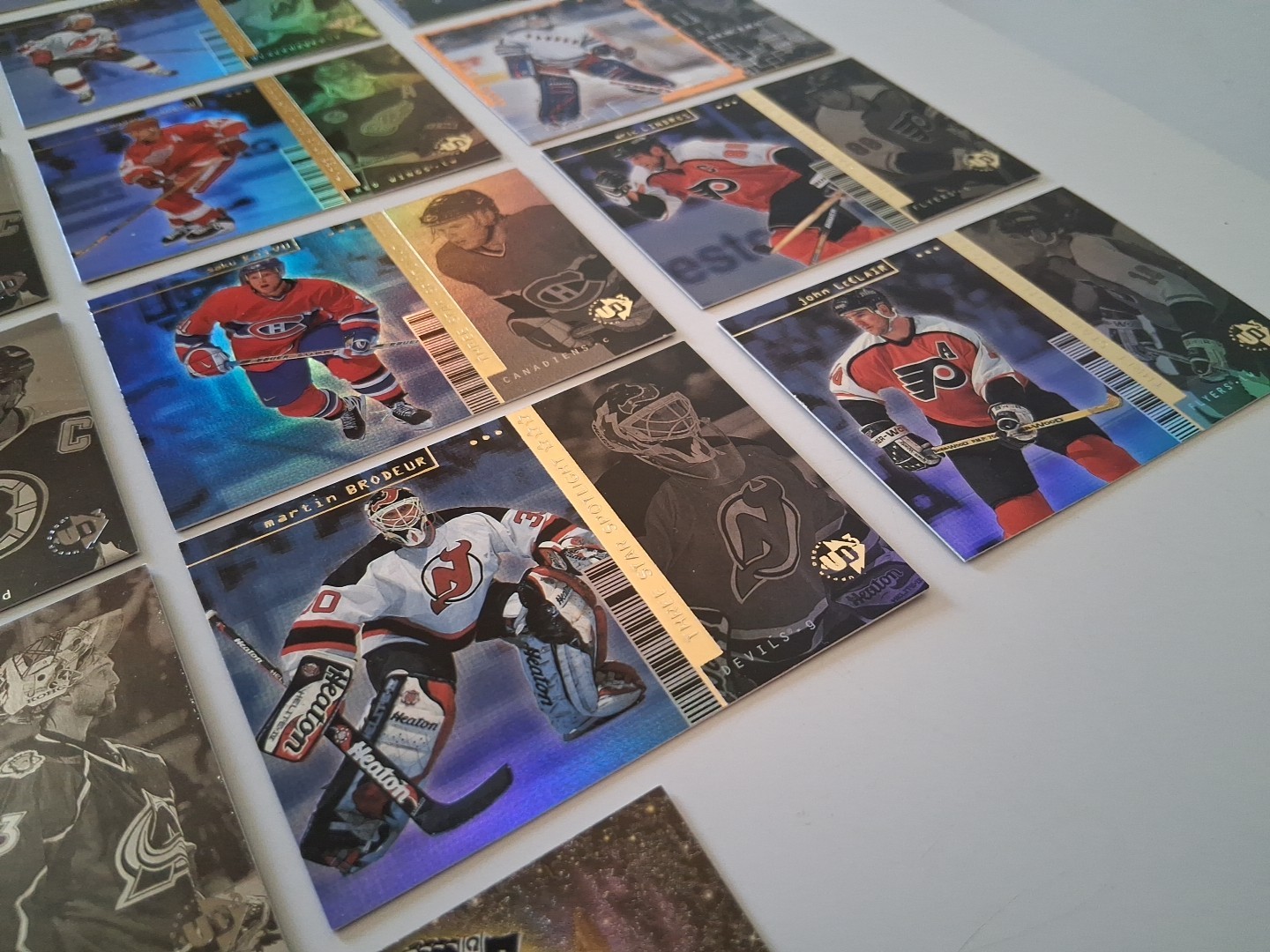 1998-99 Upper Deck UD3 Three Star Spotlight Hockey Card Lot