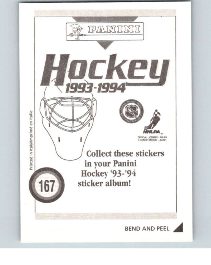 1993-94 Panini Stickers Hockey #167 Canucks Logo V83665