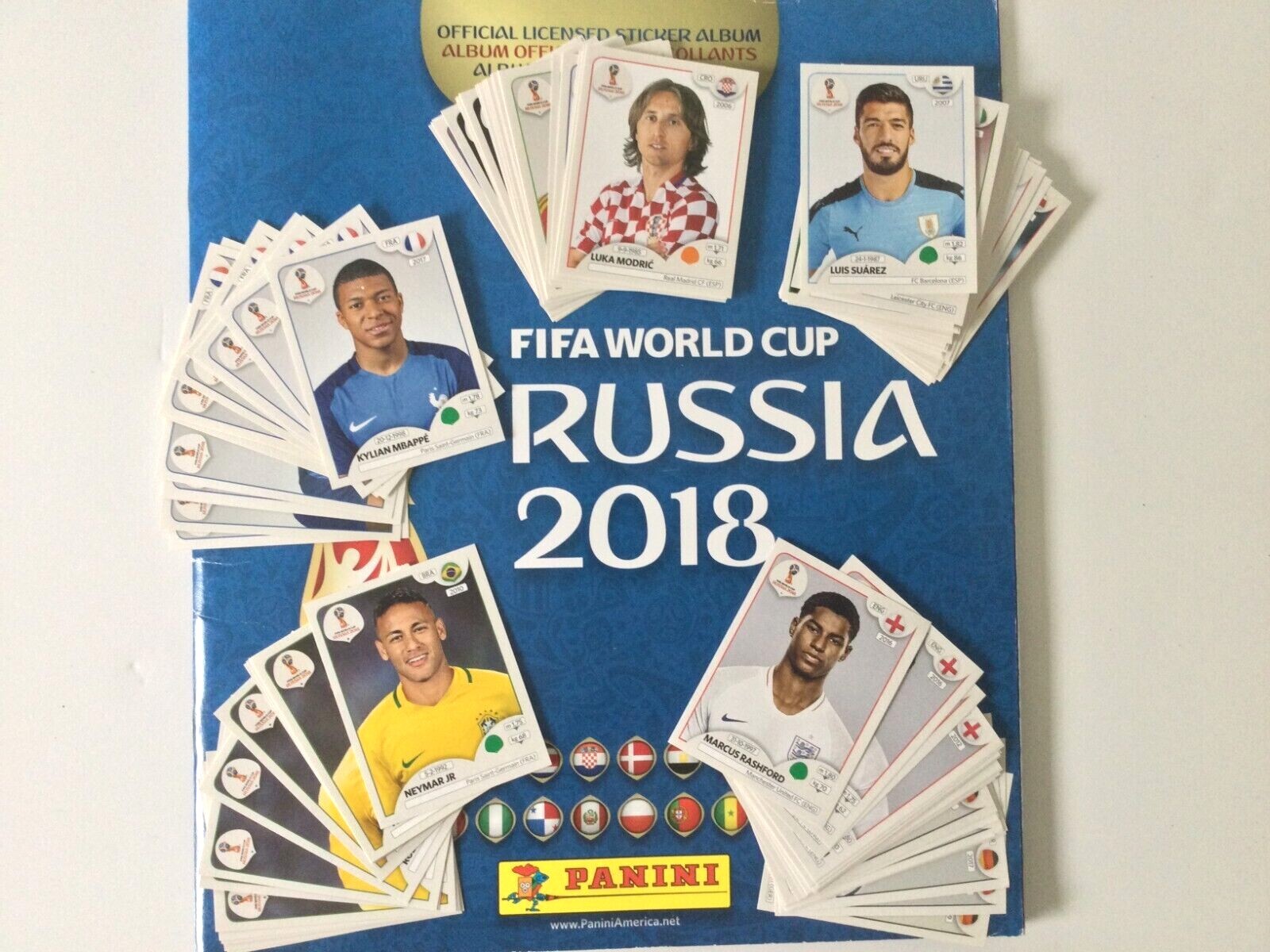2018 Panini FIFA World Cup Russia Player Stickers Album #22 – 332