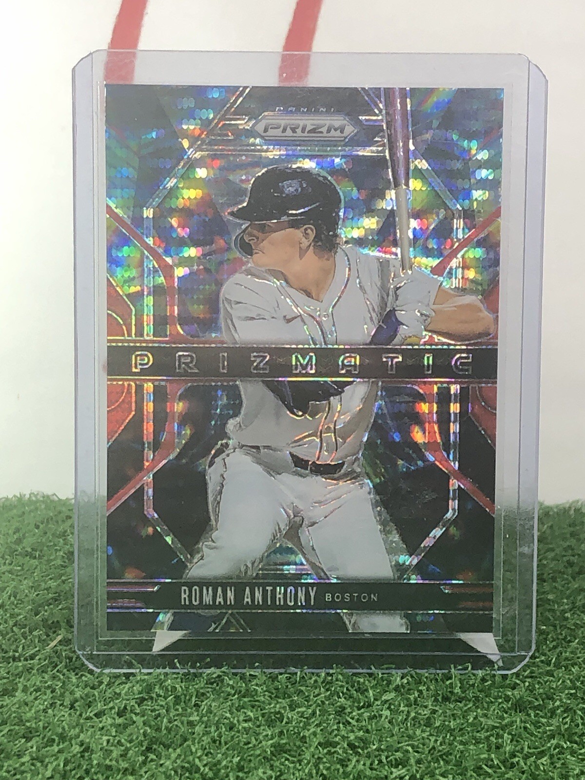 ROMAN ANTHONY RED PULSAR /399!! GEM MINT!! 2025 PANINI PRIZM PRIZMATIC 24