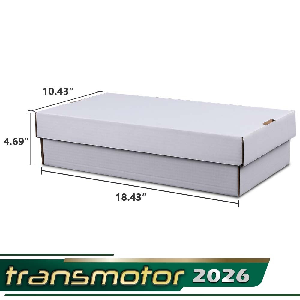 3000 Count Super Shoe Cardboard Standard Trading/Gaming Card Storage Boxes 2Pcs