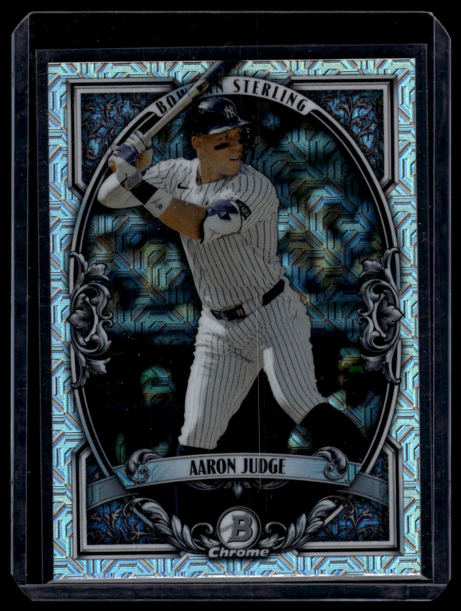 2026 Bowman #BST-4 Aaron Judge Bowman Sterling Mojo Refractors