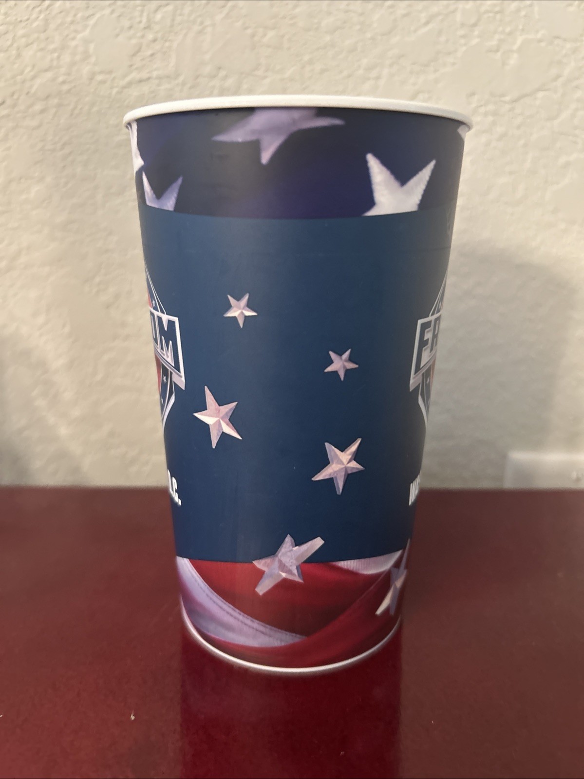 UFC Freedom 250 Commemorative 16 Oz Plastic Cup White House DC
