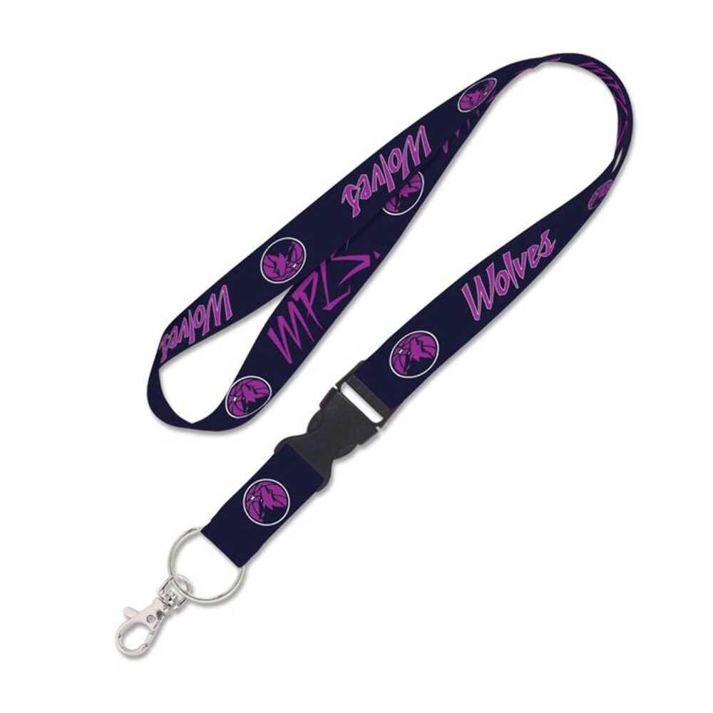 Minnesota Timberwolves 2025 City Edition Lanyard 1″ w/ Detachable Buckle Prince