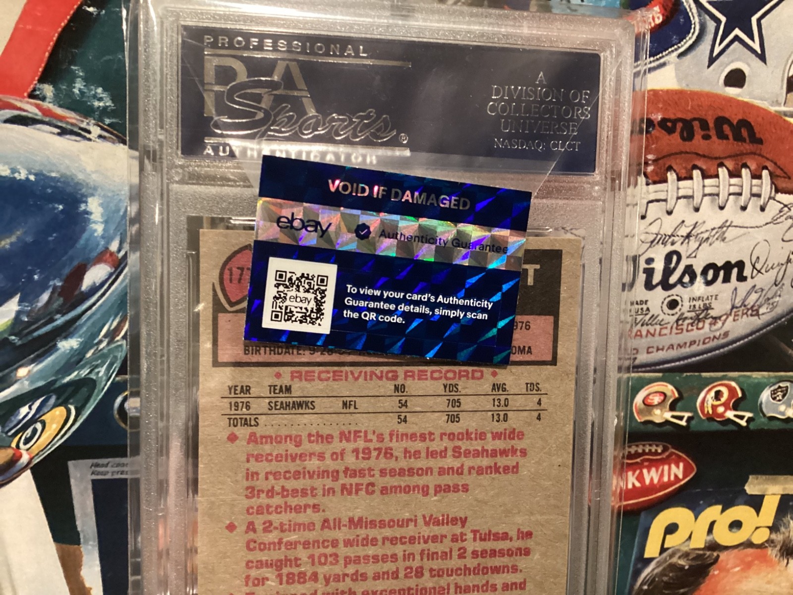 1977 Topps – Steve Largent #177 (RC)