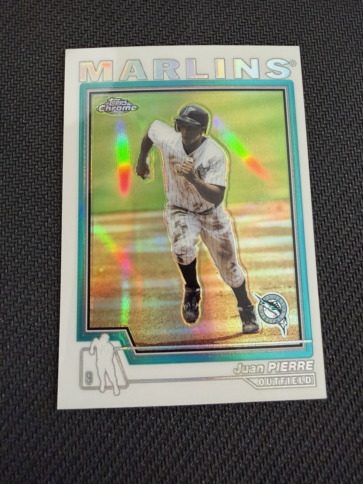 2004 Juan Pierre Topps Chrome Refractor #26