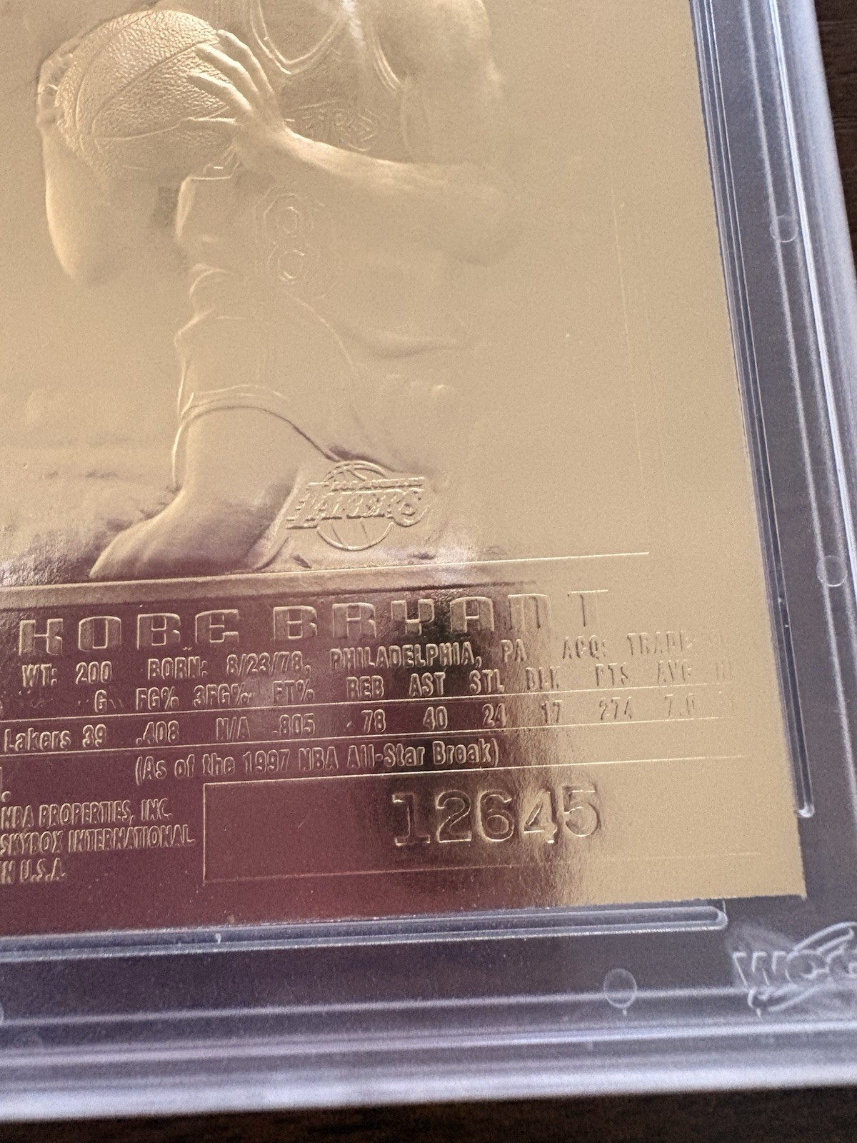 Skybox Kobe Bryant rookie signature Purple 🏀🏀