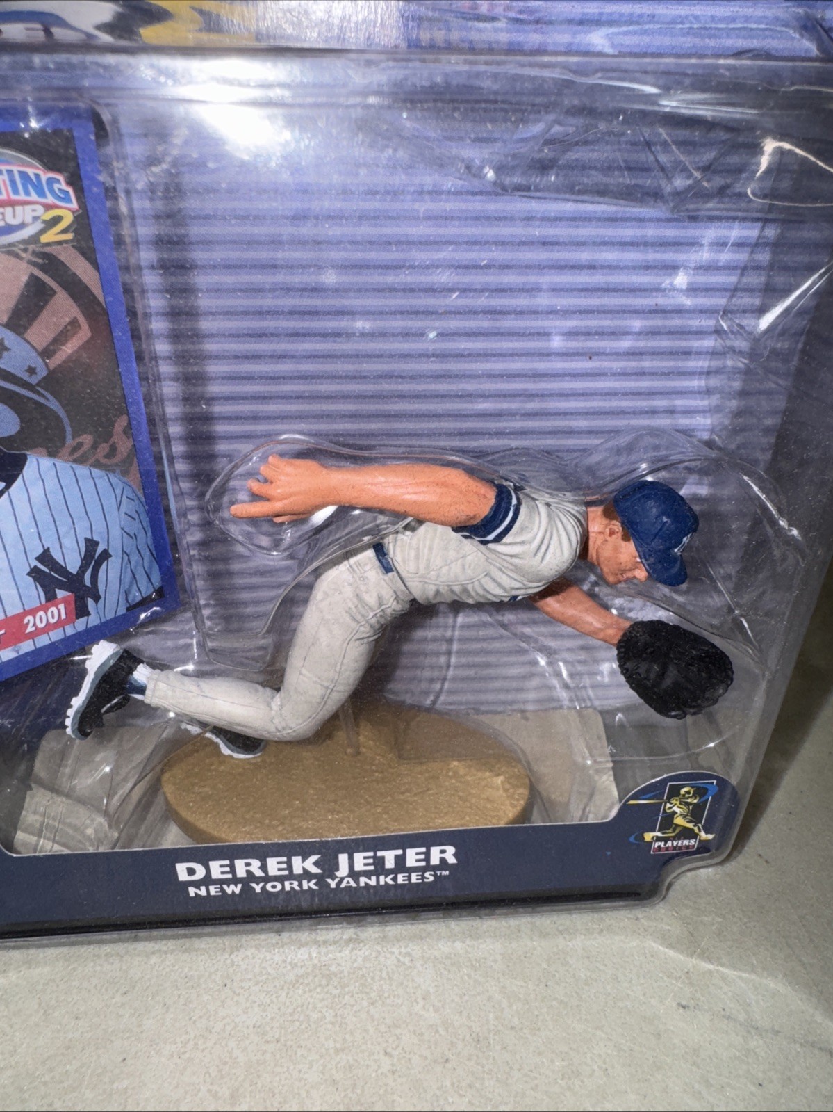 Derek Jeter New York Yankees MLB Starting Lineup 2 action figure NIB Hasbro