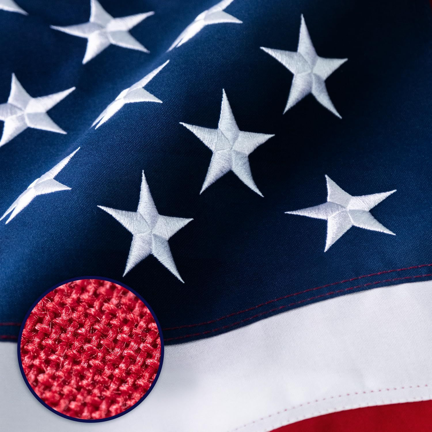 American Flag 3×5 ft Deluxe Super Tough Series, Heavy Duty Spun 3 by 5 foot