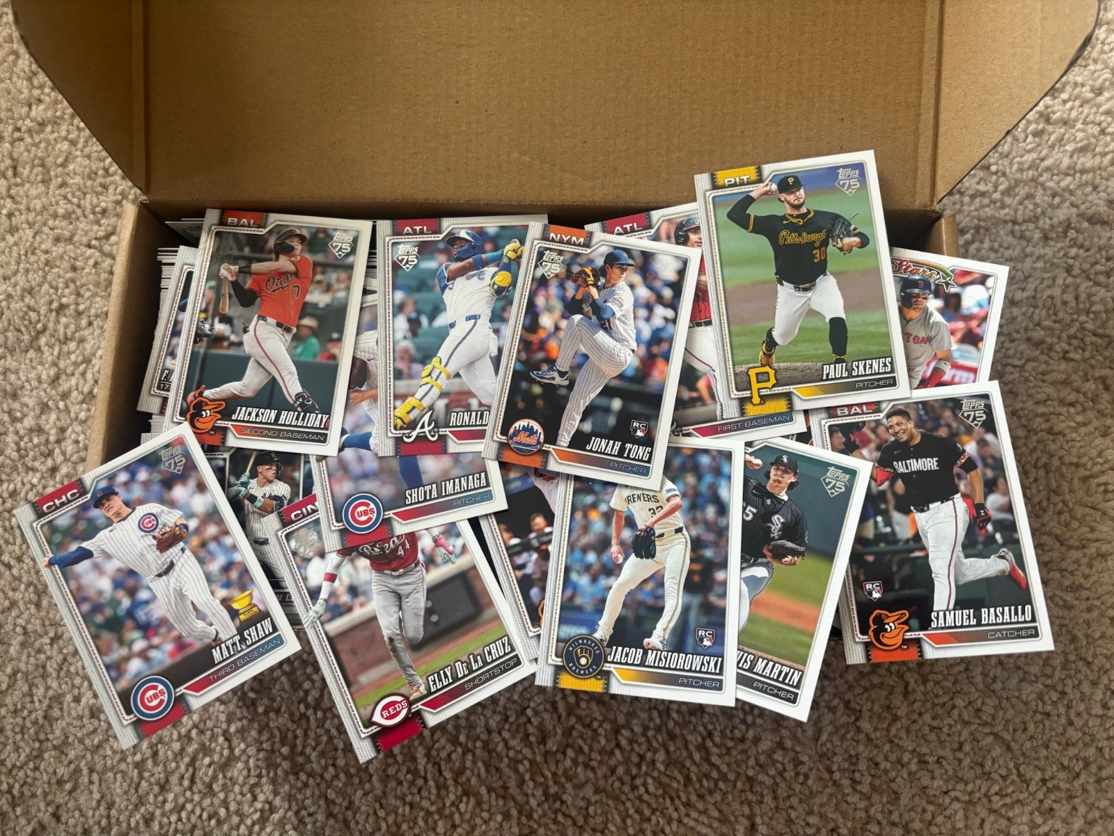 2026 Topps Series 1 Baseball 825+ Card Lot – Rookies and Vets!!