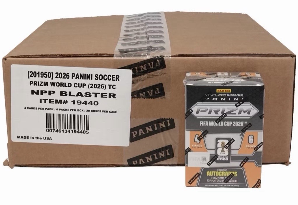 2026 Panini Prizm World Cup Soccer Blaster Box Case Factory Sealed New 7/20