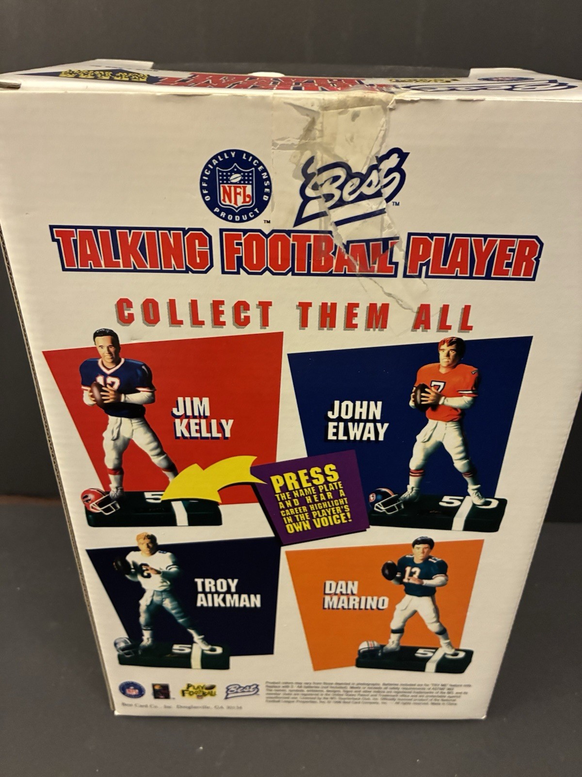 Best Talking Series Troy Aikman Dallas Cowboys 1996 Action Figure