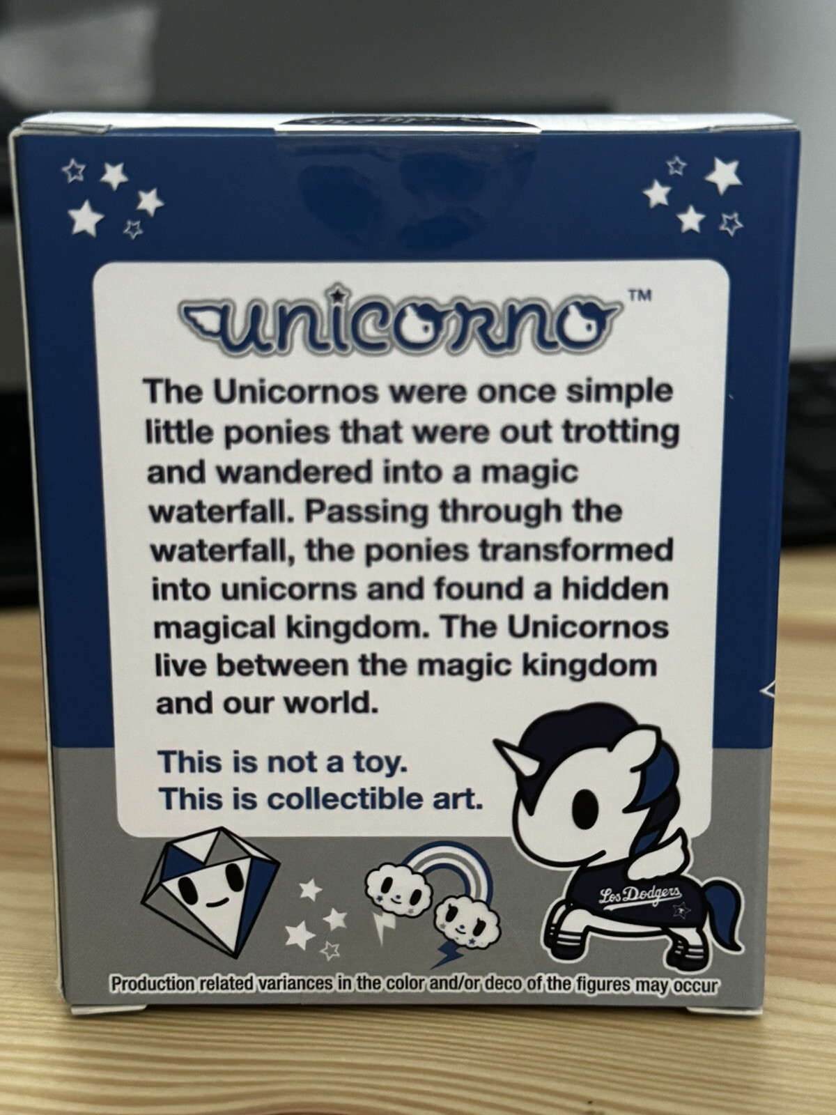 NEW Los Angeles Dodgers tokidoki x MLB Collectible Unicorno Vinyl Figure 2.5 in