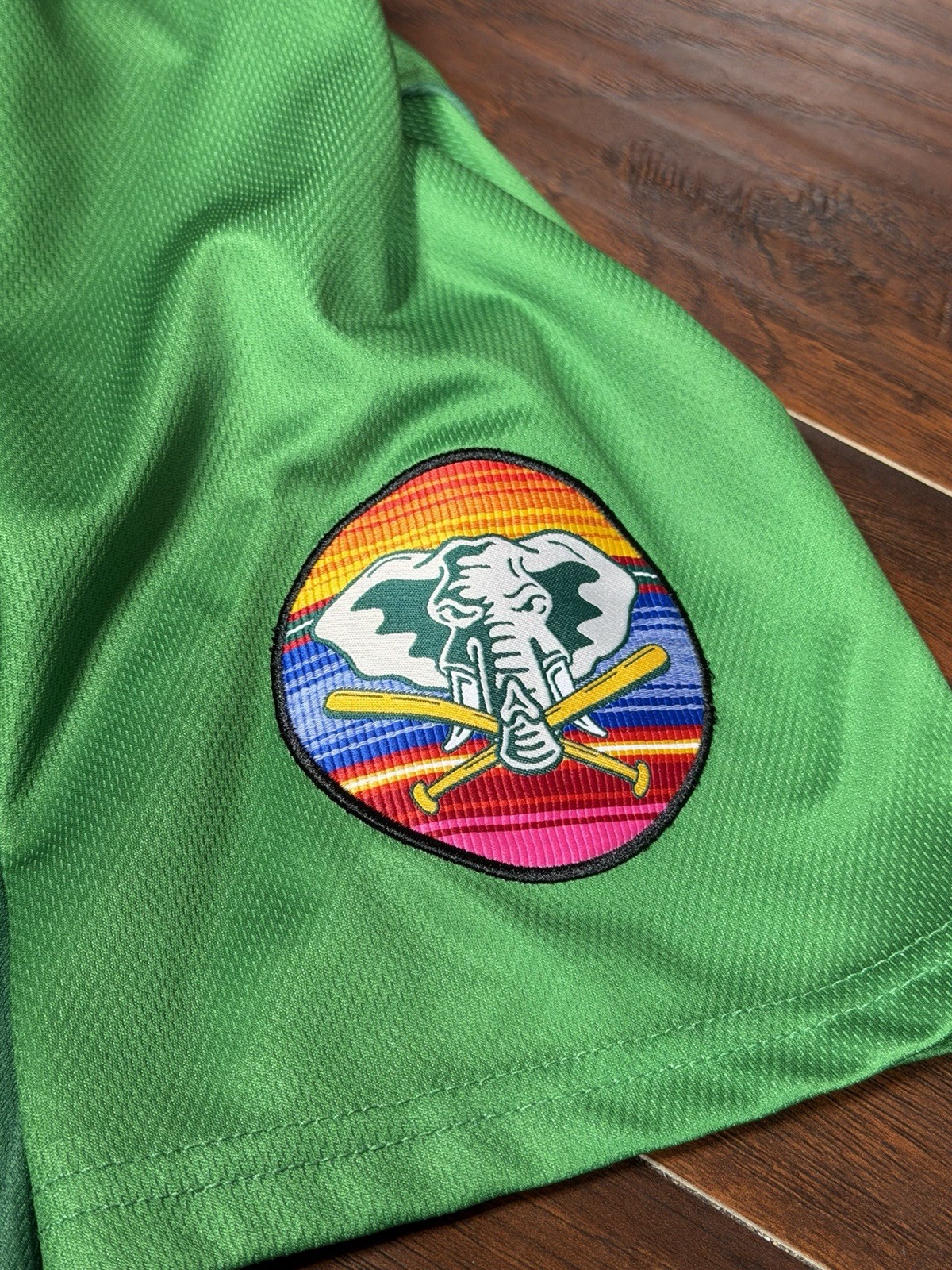 Oakland A’s Athleticos Latin Hispanic Heritage Futbol Soccer Jersey SGA Adult XL