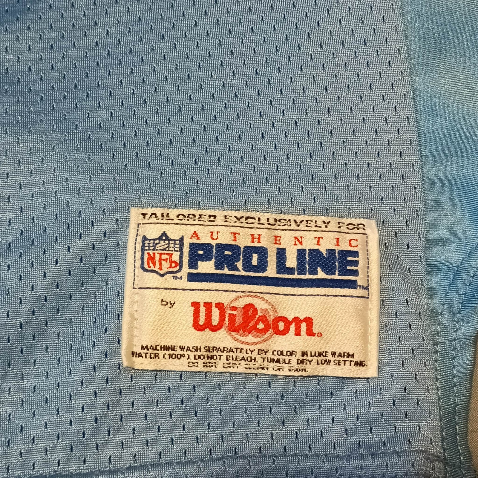 Tennessee Oilers Eddie George #27 Authentic Pro Line Wilson Jersey