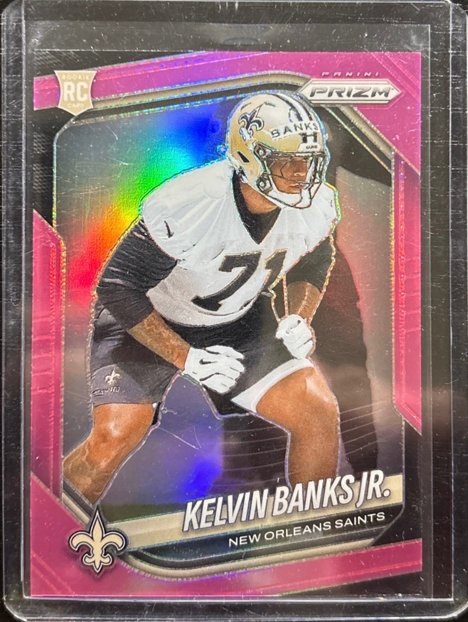 2025 Prizm Football “Prizm Pink” Base Parallel Cards Rookies & Vets🔥HOT🔥