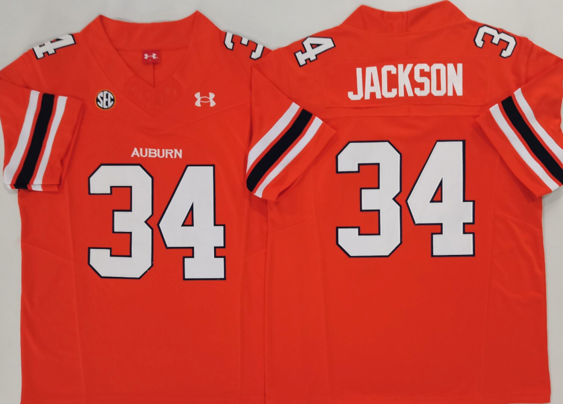 Bo Jackson Auburn Tigers Football Jersey – NWT – Multiple Sizes/Colors