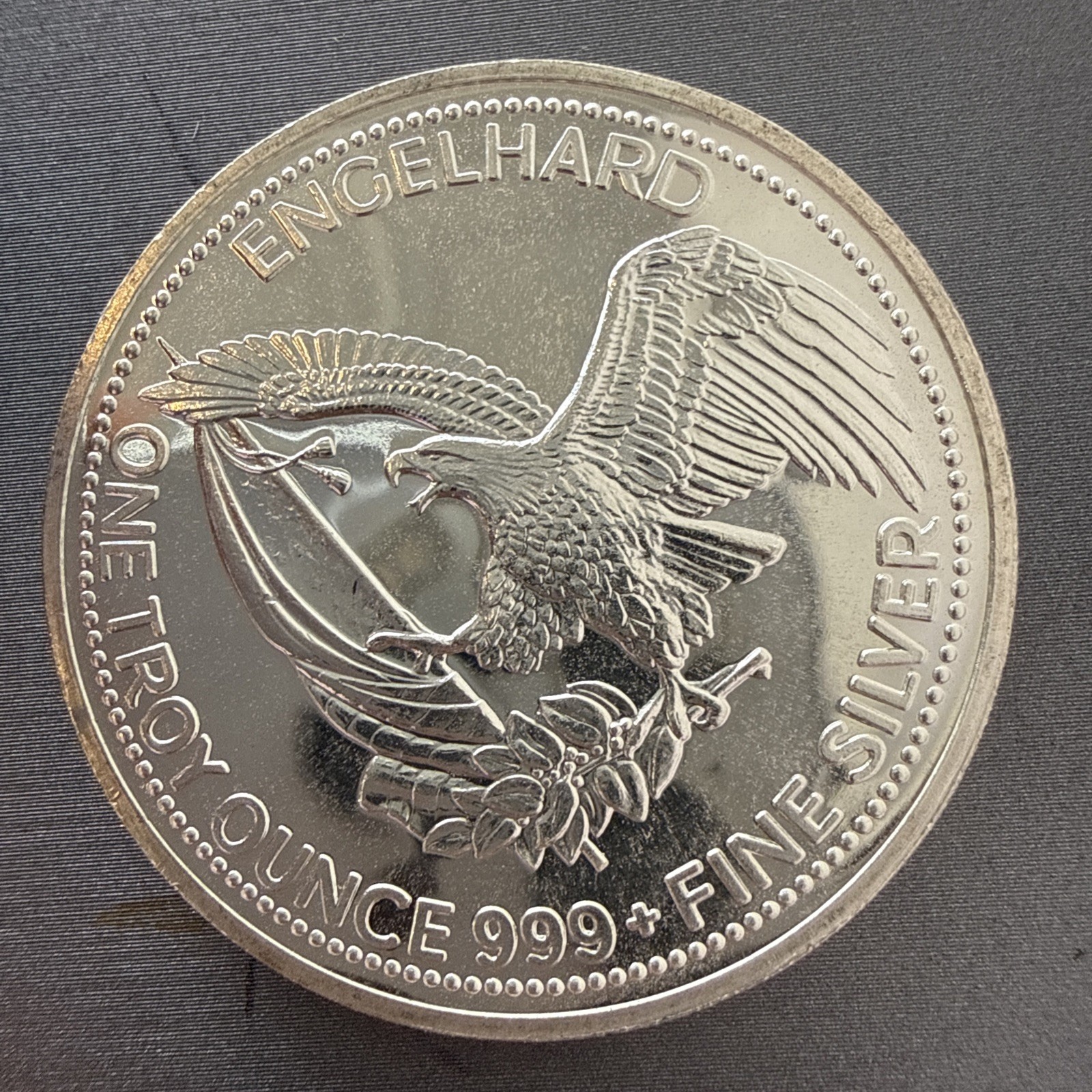 1 oz Engelhard Prospector SiIver Round