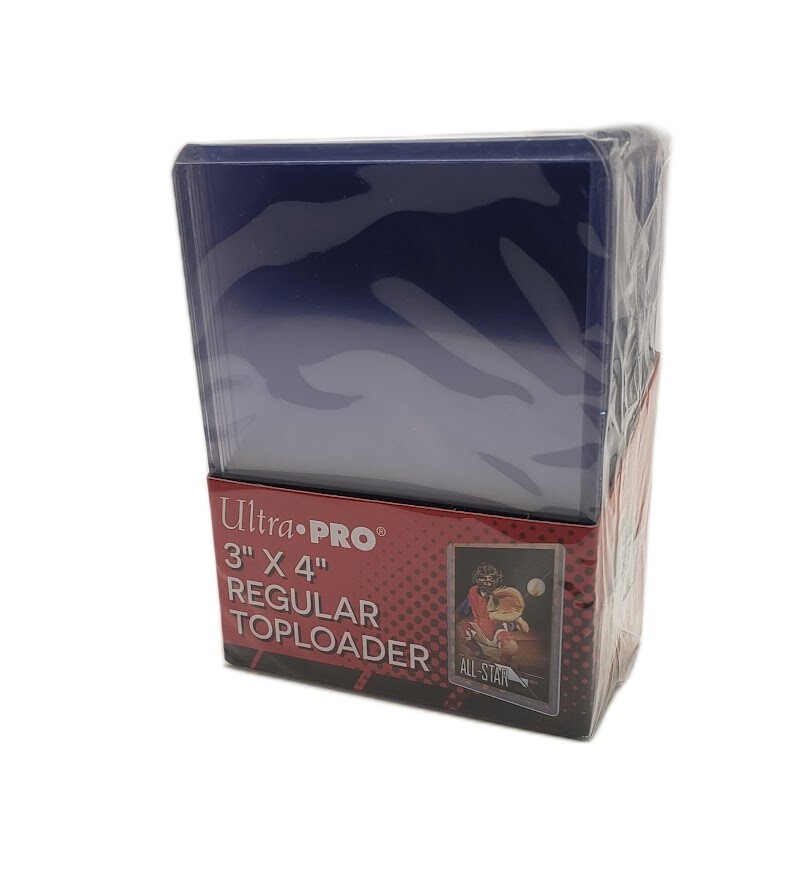 (50) Ultra-Pro Toploading Trading Card Holders Regular Hard Case Toploaders