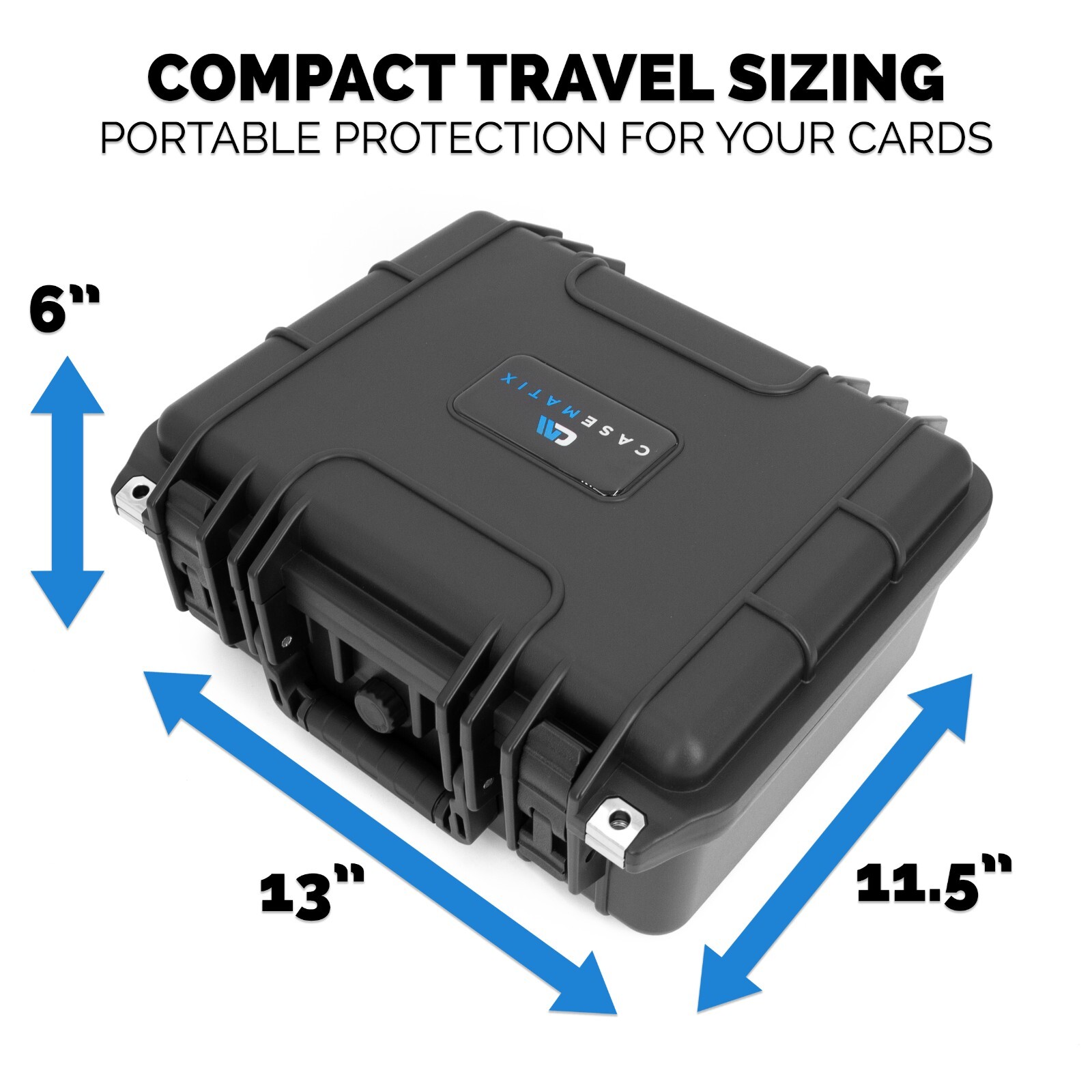 CM Top Loader Card Case For Toploaders in Waterproof Toploader Storage Box Foam