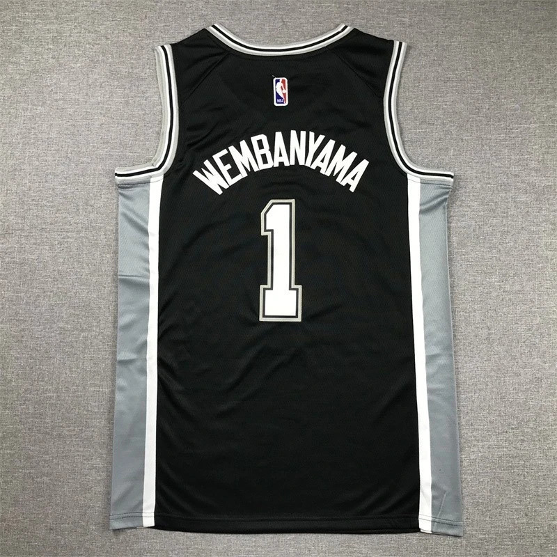Free Tax New 2026 #1 Wembanyama Men’s Stitched Jersey 9 Colors