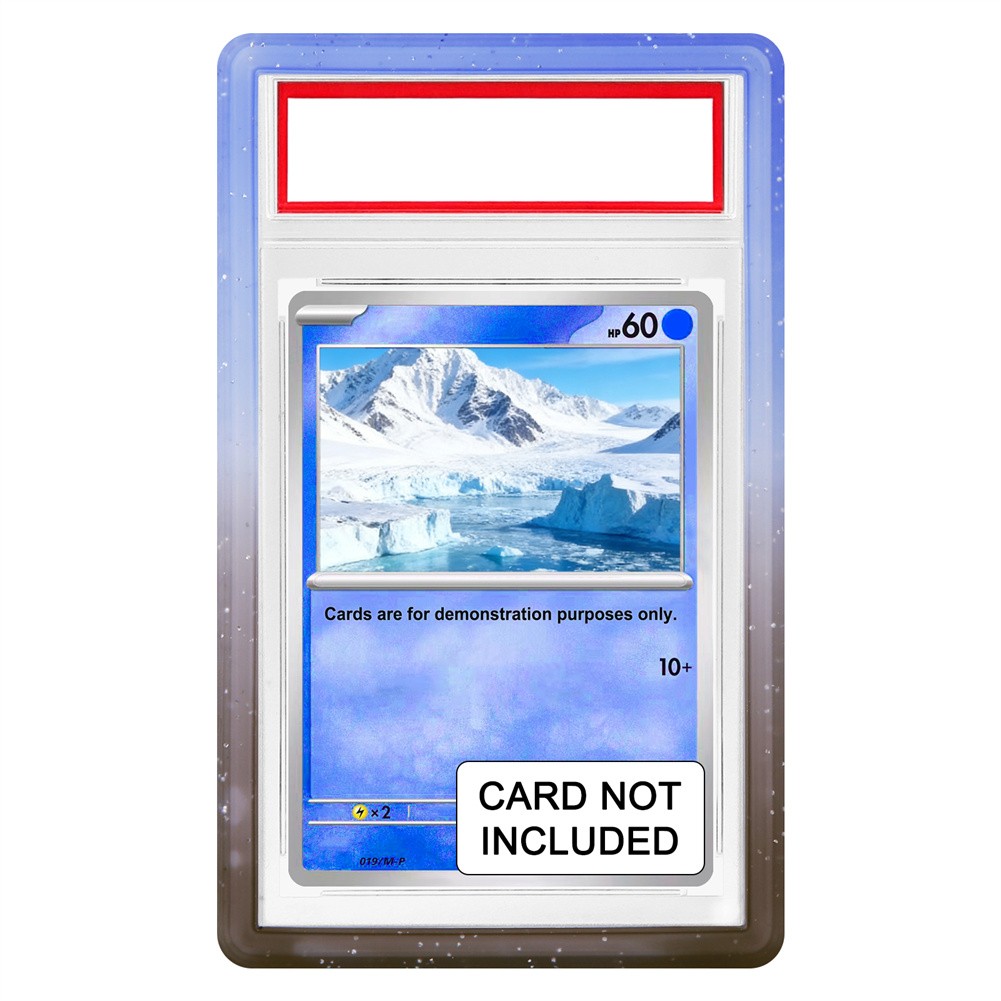1-5PCS Soft TPU Bumper Guard Slab Edge Protector Case For PSA Graded Cards