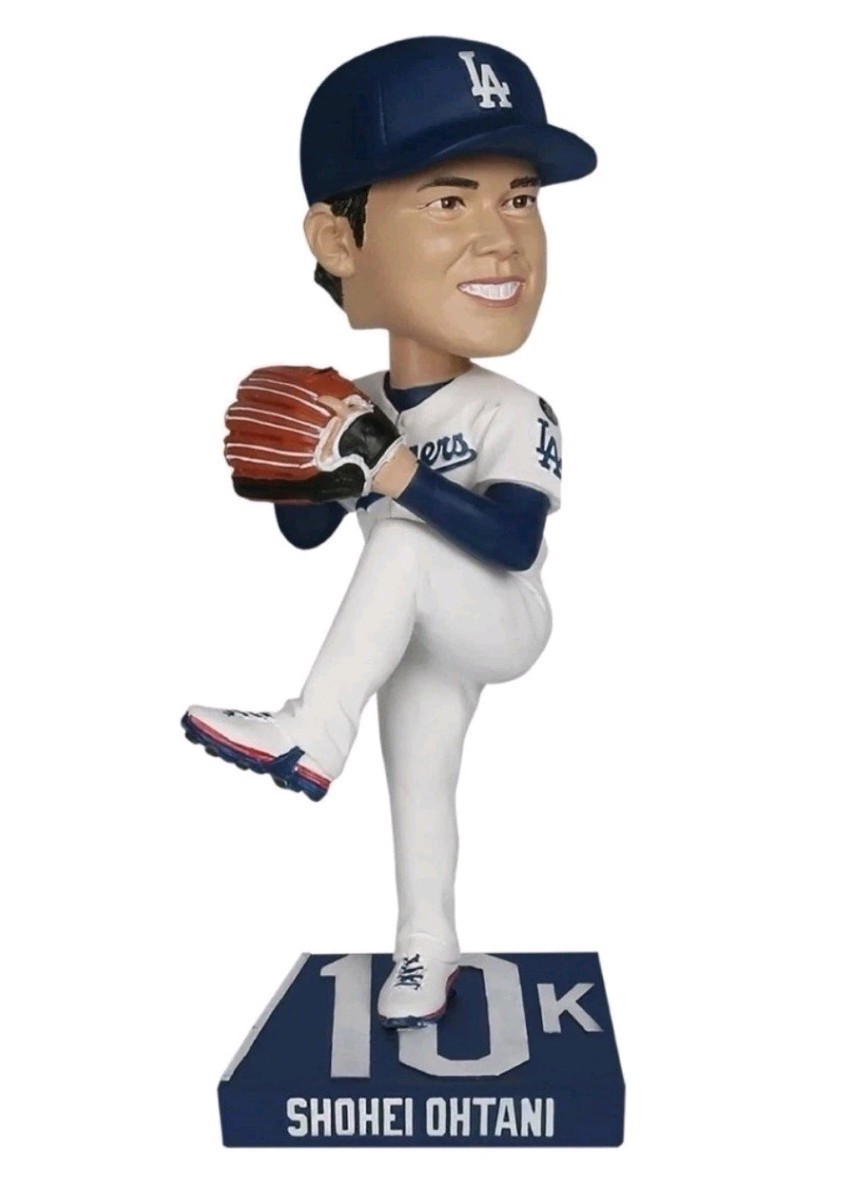 2026 Shohei Ohtani 4/10 + 7/8 Dodgers GREATEST GAME SET SGA Bobblehead NIB