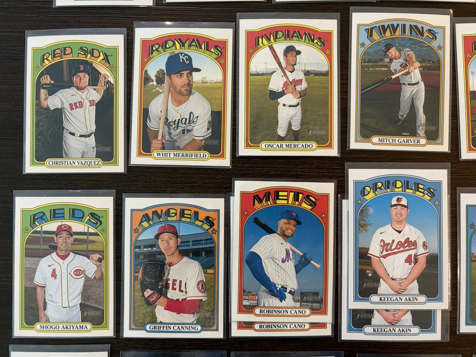 2021 Topps Heritage Short Print SP cards – complete your set, combined ship