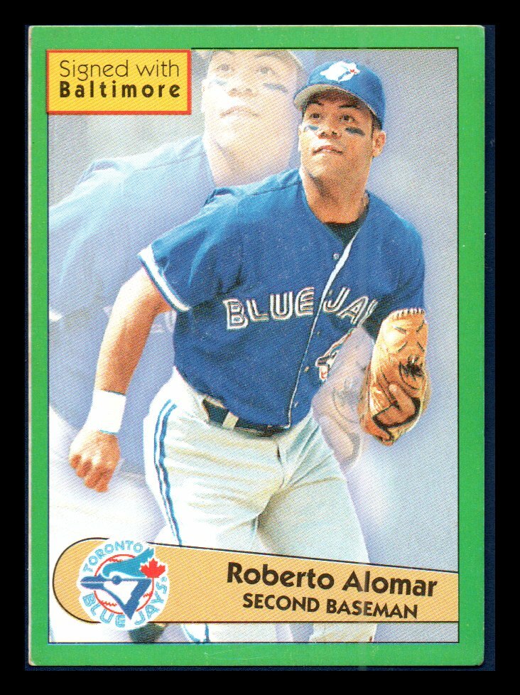 Pannini Sticker 1996 Roberto Alomar Major League Baseball #159 (Size 76×54 mm)
