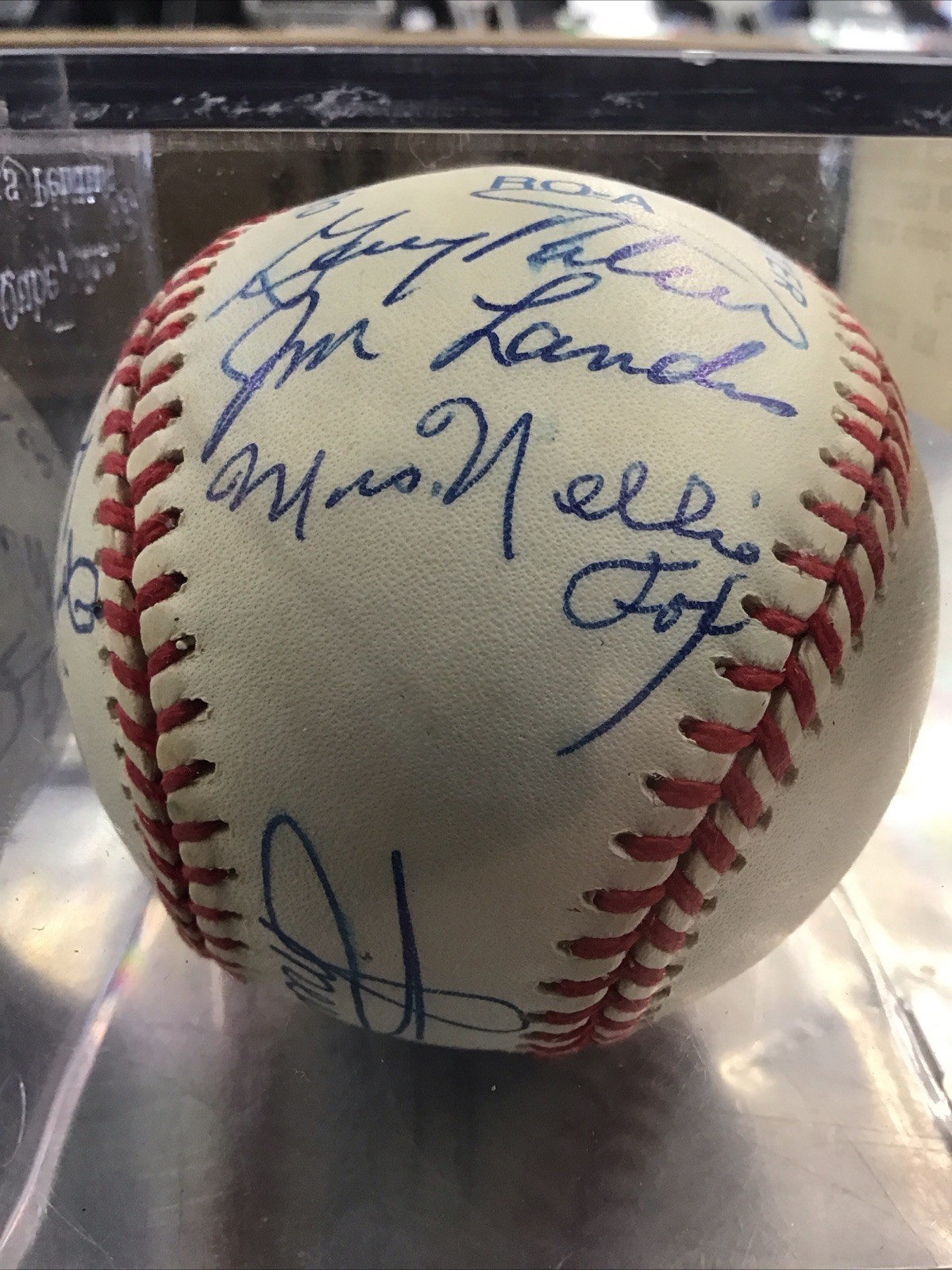 1959 White Sox Nellie Fox Tribute Day 8/16/97 1997 Signed MLB Ball