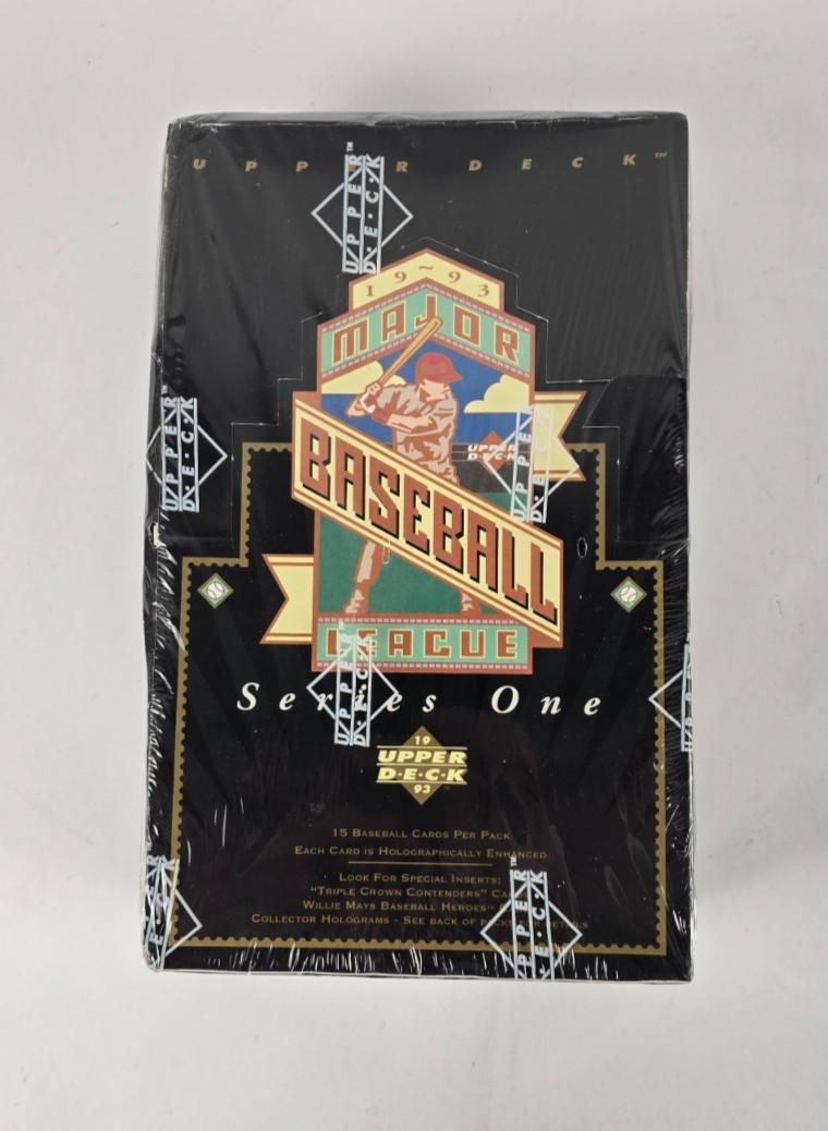 1993 Upper Deck Series One MLB Baseball Sealed Trading Card Box New