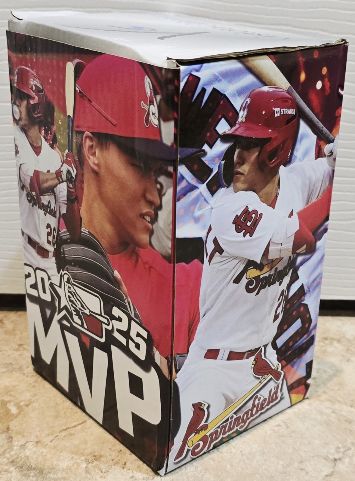 NIB JJ Wetherholt Texas League MVP Bobblehead St Louis Springfield Cardinals SGA
