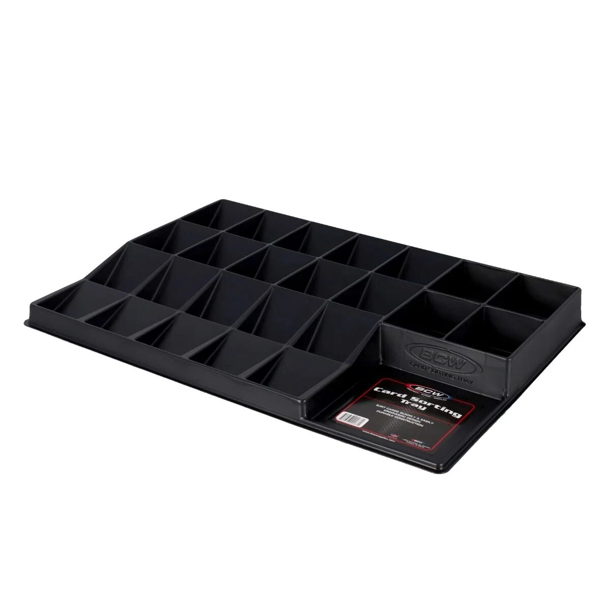 NEW BCW Black Card Sorting Tray Organizer Holder for Sports/Trading Cards