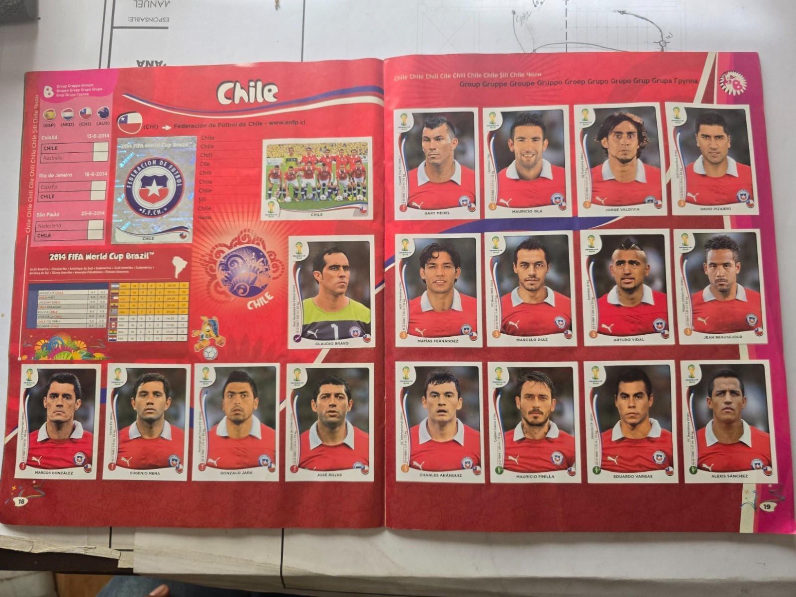 PANINI World Cup Brazil 2014 Album (only missing 15 stickers)