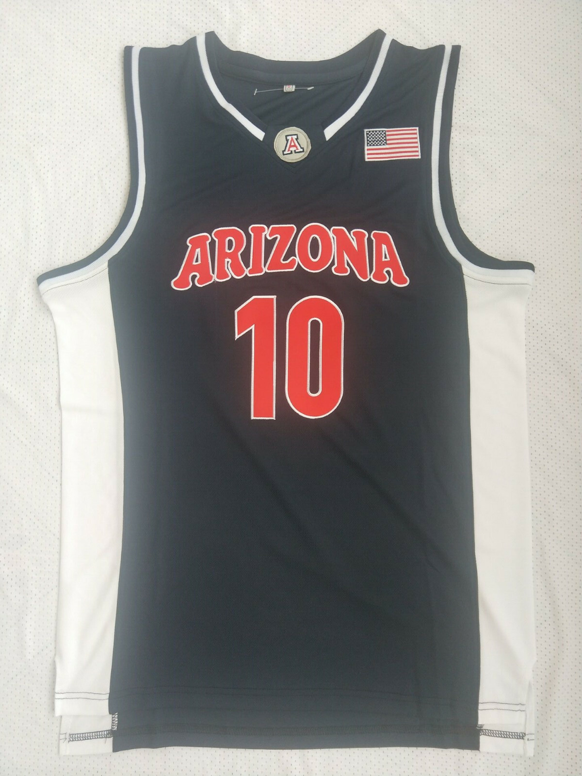 Mike Bibby #10 Arizona NEW Basketball Jersey
