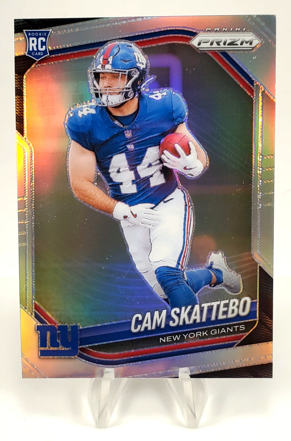 Cam Skattebo 2025 Panini Prizm Football #363 RC Silver Prizm New York Giants